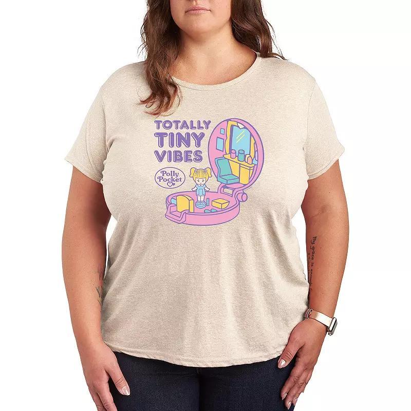 Plus Polly Pocket Totally Tiny Vibes Graphic Tee, Womens Product Image