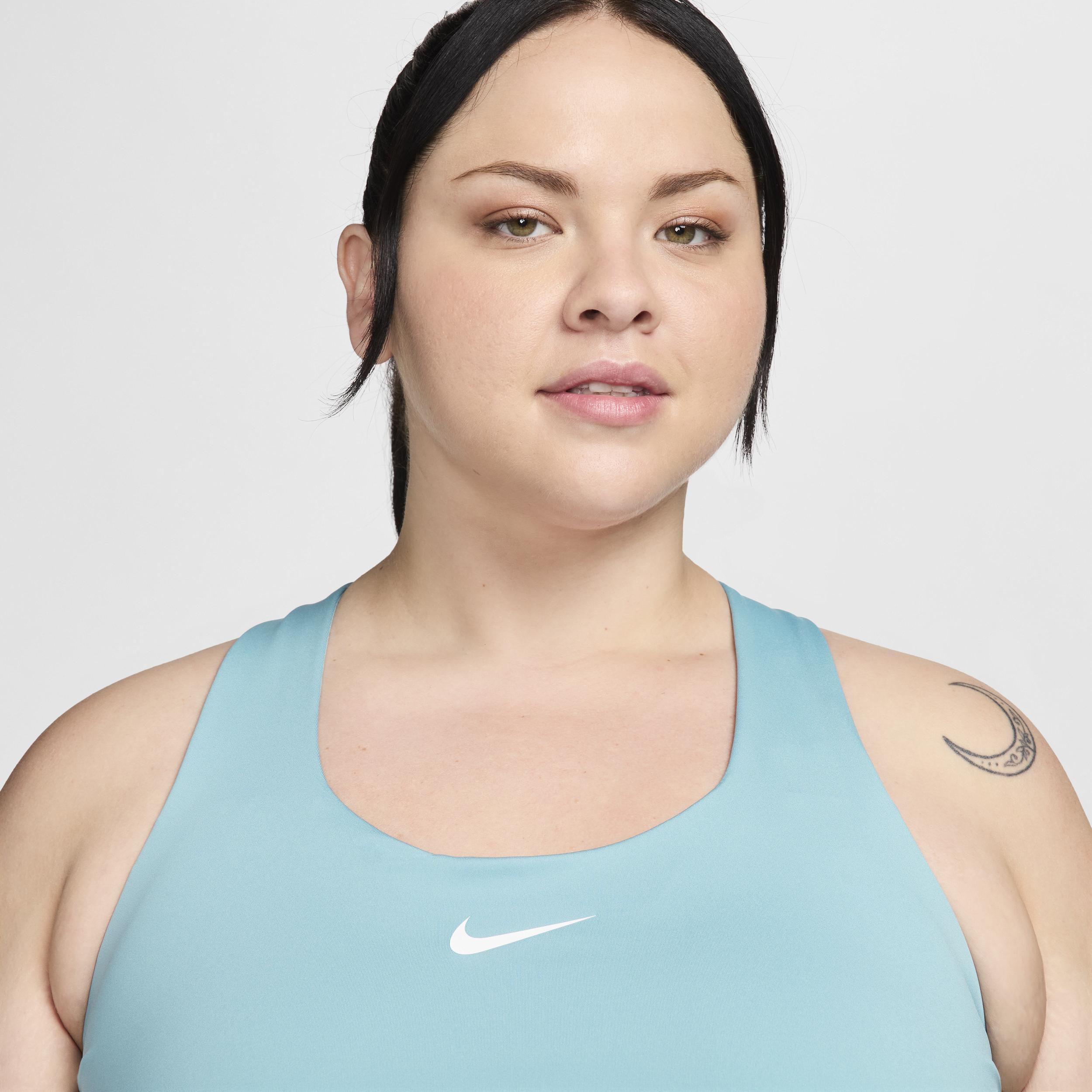 Nike Swoosh Women's Medium-Support Padded Sports Bra Tank (Plus Size) Product Image