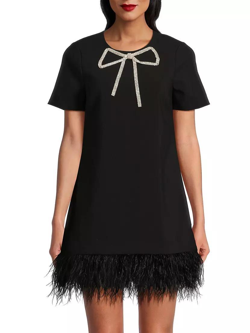 Marullo Jewel Bow Minidress Product Image