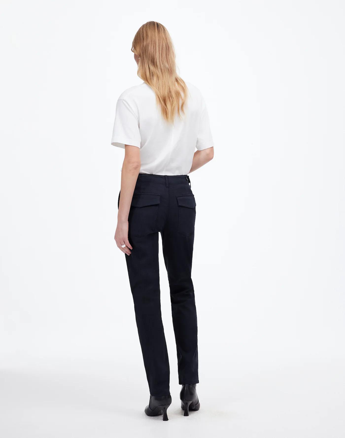 The Slim Straight Utility Pant in Garment Dye Product Image