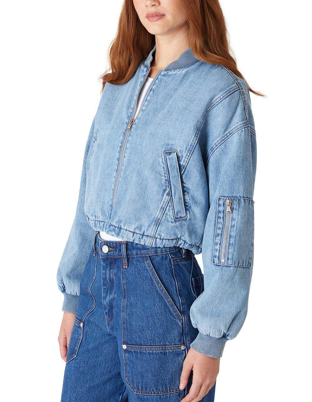 BLANK NYC Guest Star Womens Bomber Jacket Product Image