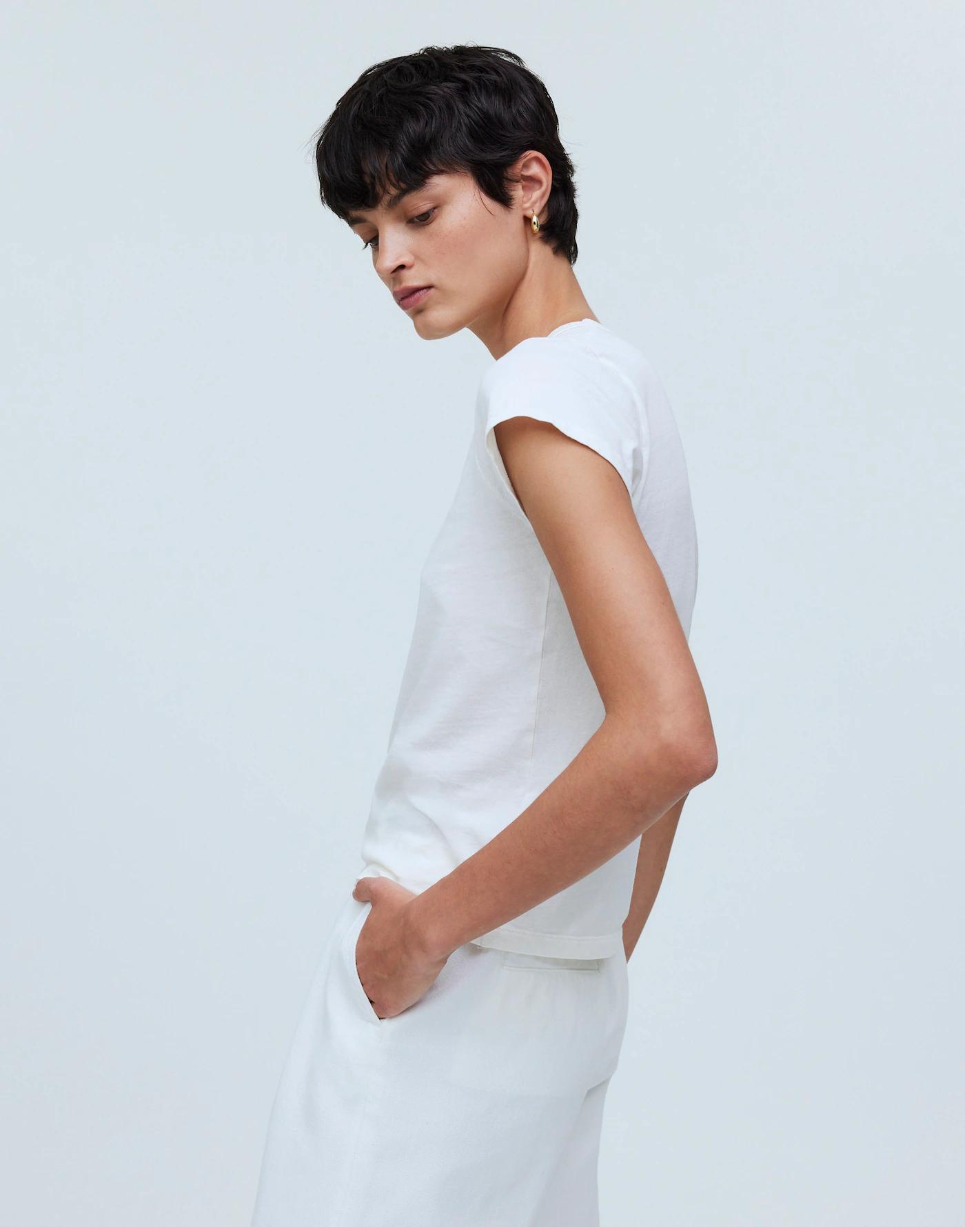 The Plus Softfade Cotton Perfect Vintage Tee Product Image