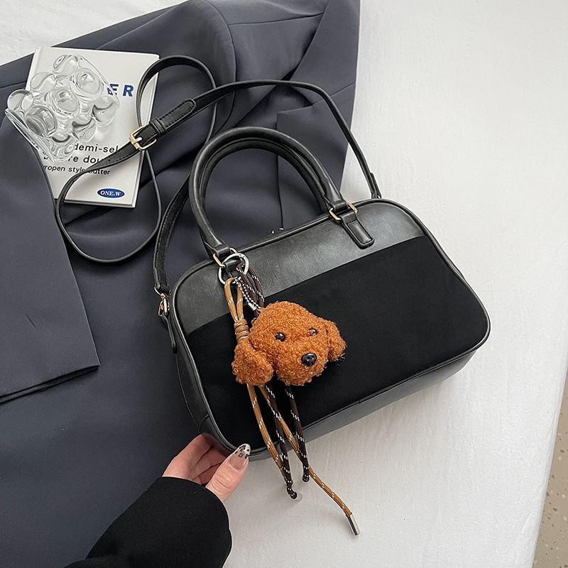 Panel Crossbody Bowler Bag Product Image