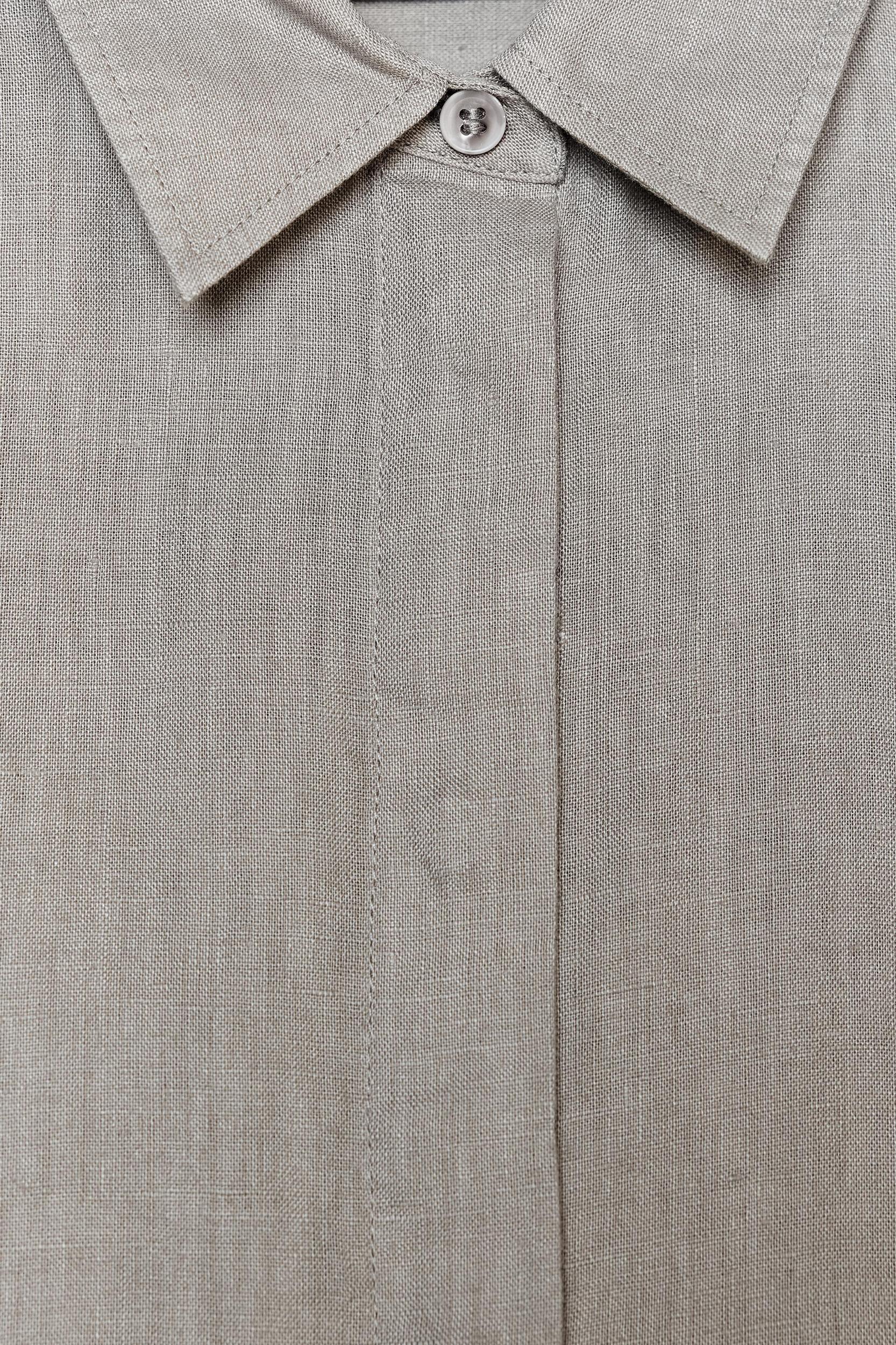 100% LINEN SHIRT ZW COLLECTION Product Image