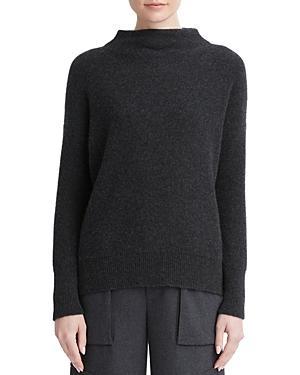 Vince Boiled Cashmere Funnel Neck Sweater Product Image
