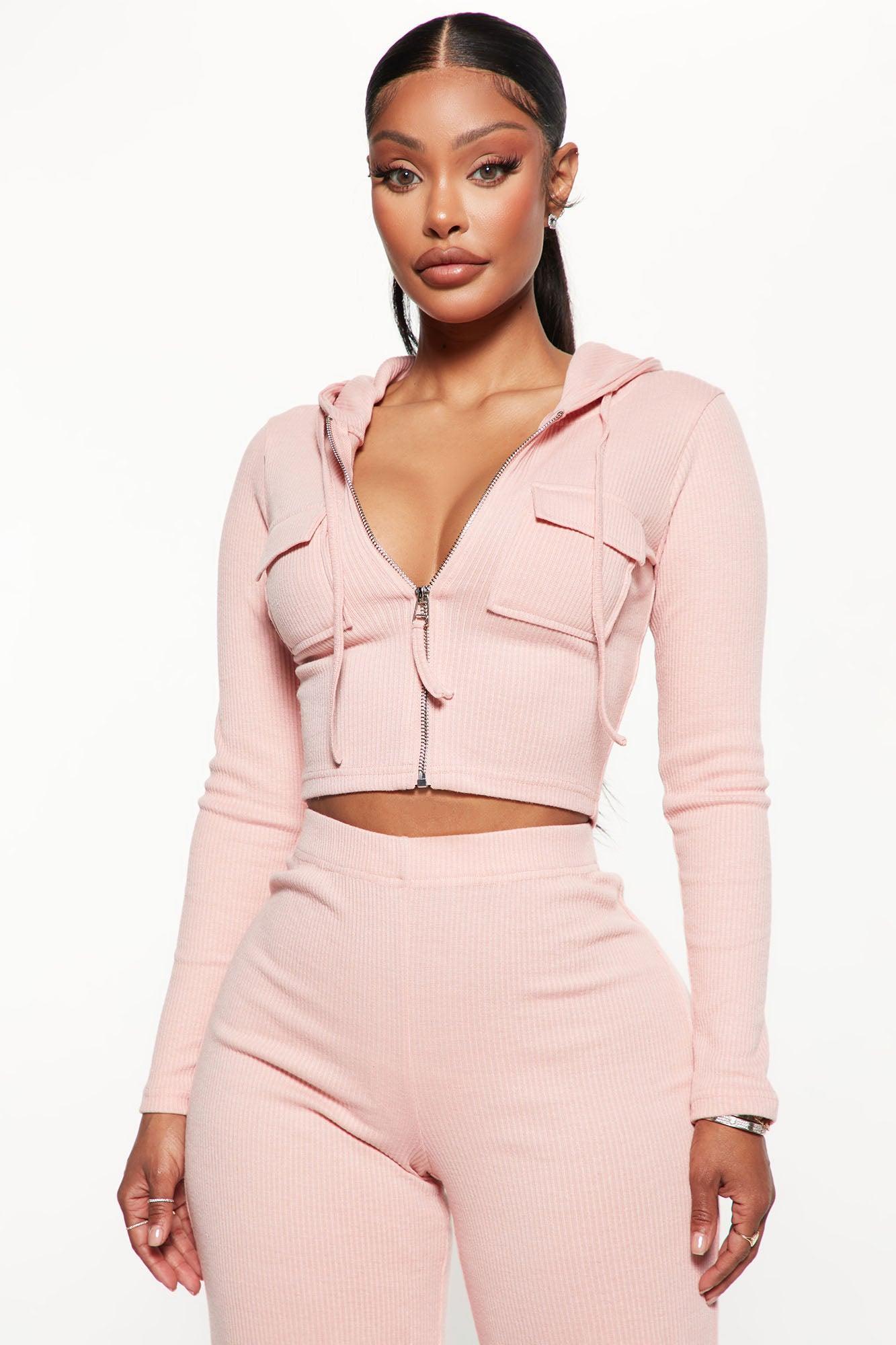 Ready For The Weekend Pant Set - Pink Product Image