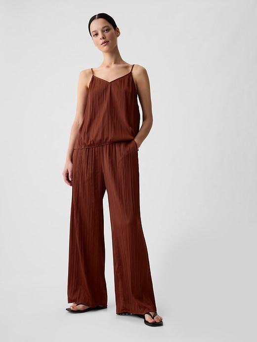 Pleated Satin Cami Product Image