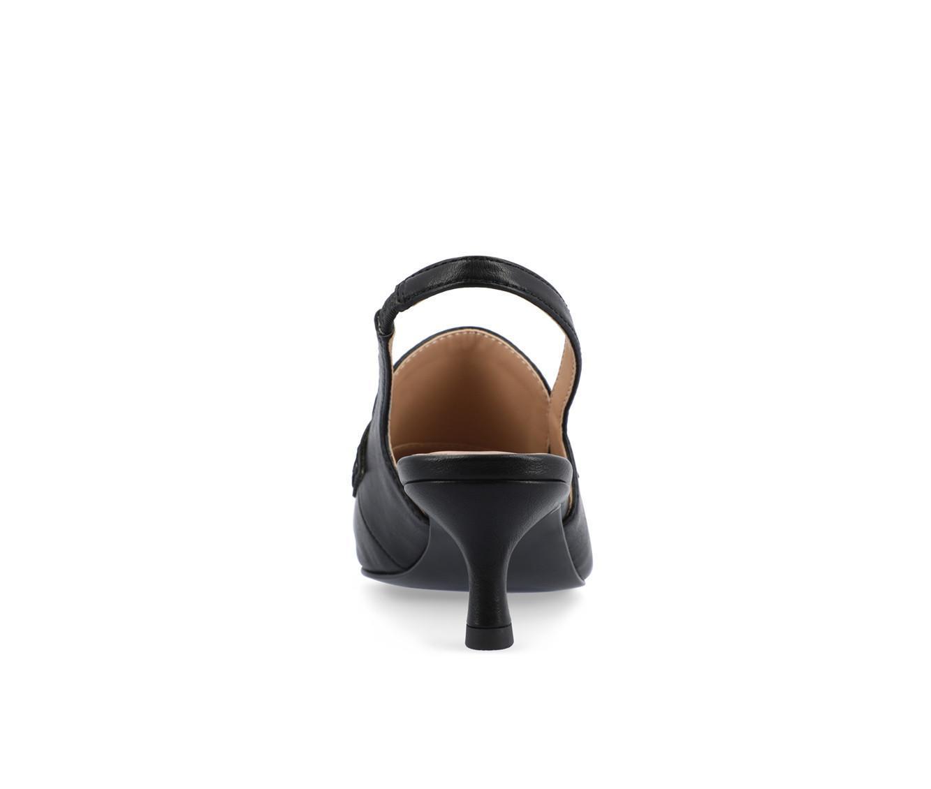 Women's Journee Collection Amory Slingback Loafer Pumps Product Image