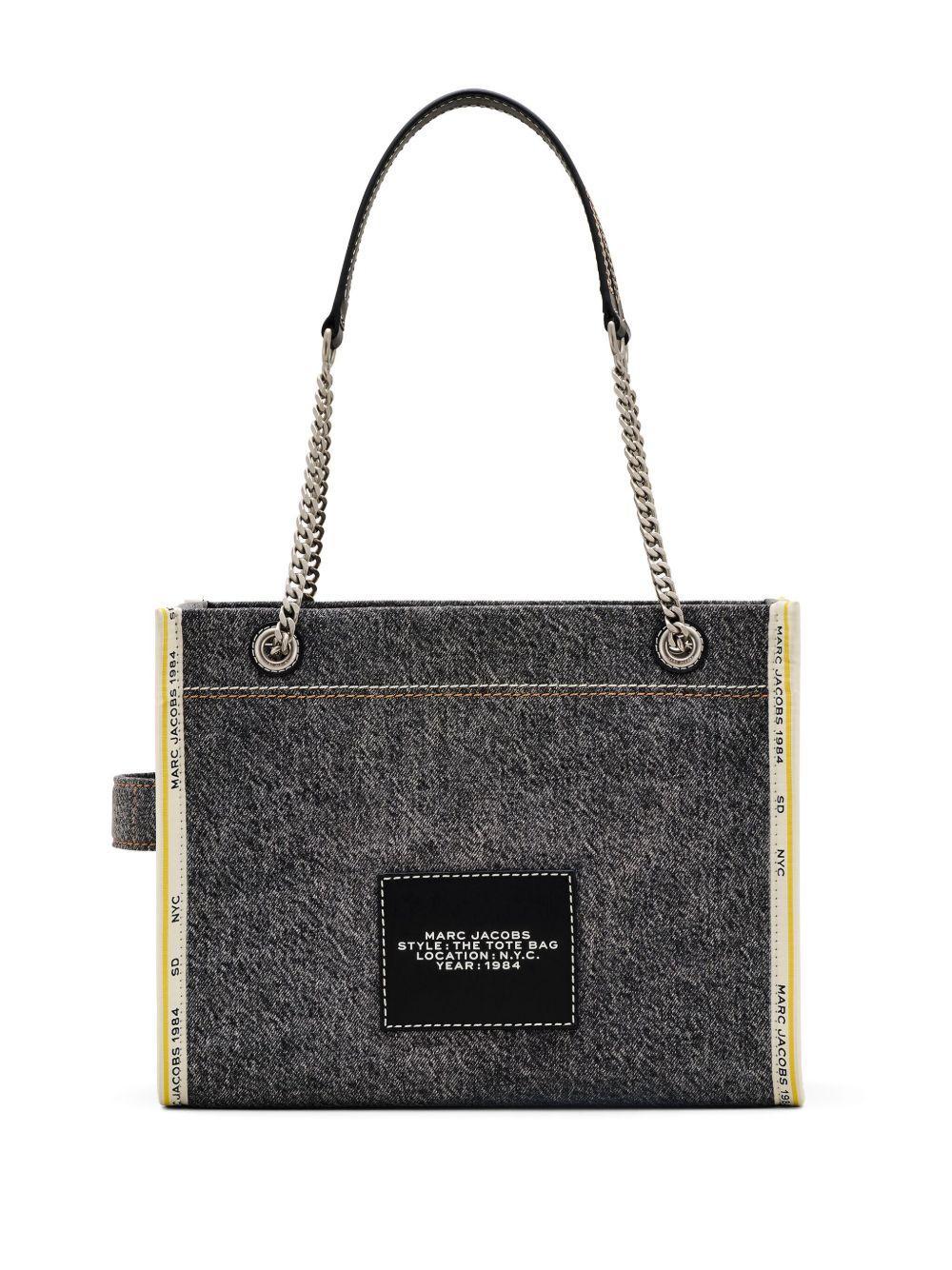 The Denim Chain Medium Tote bag Product Image