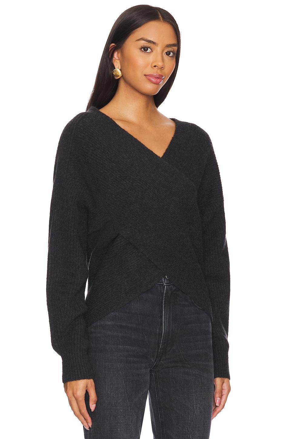 Hughes Wrap Front Sweater Brochu Walker Product Image