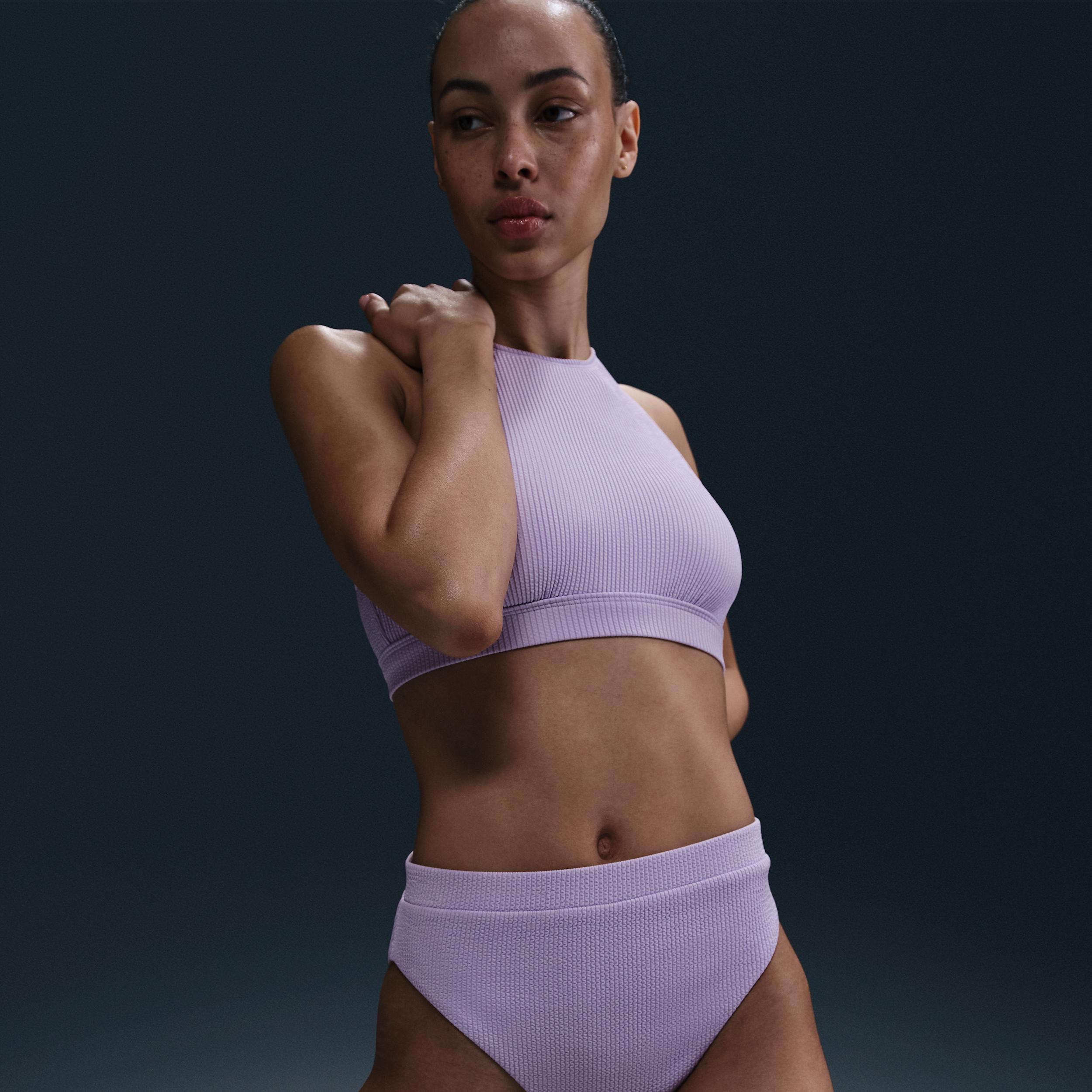 Nike Swim Elevated Essential Women's High-Waisted Bikini Bottom Product Image