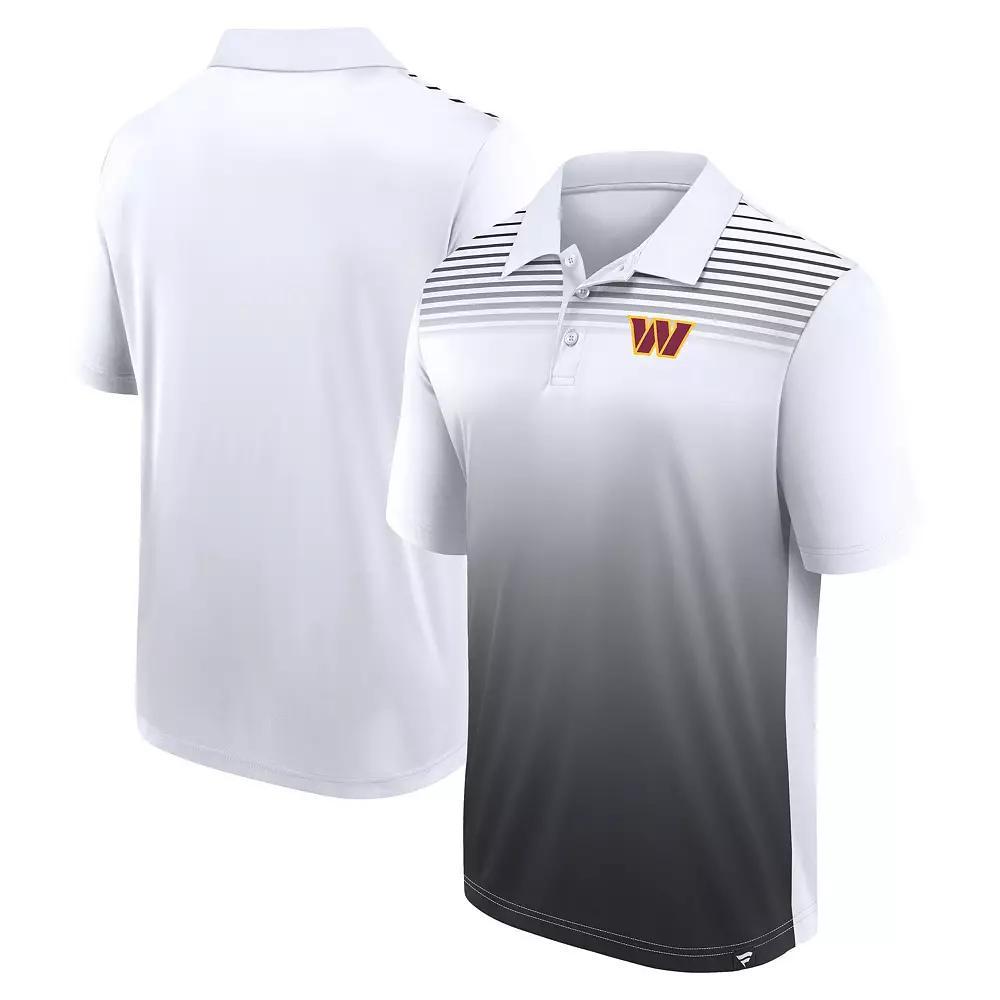 Men's White/Navy Denver Broncos Sandlot Game Polo, Size: 5XL Product Image