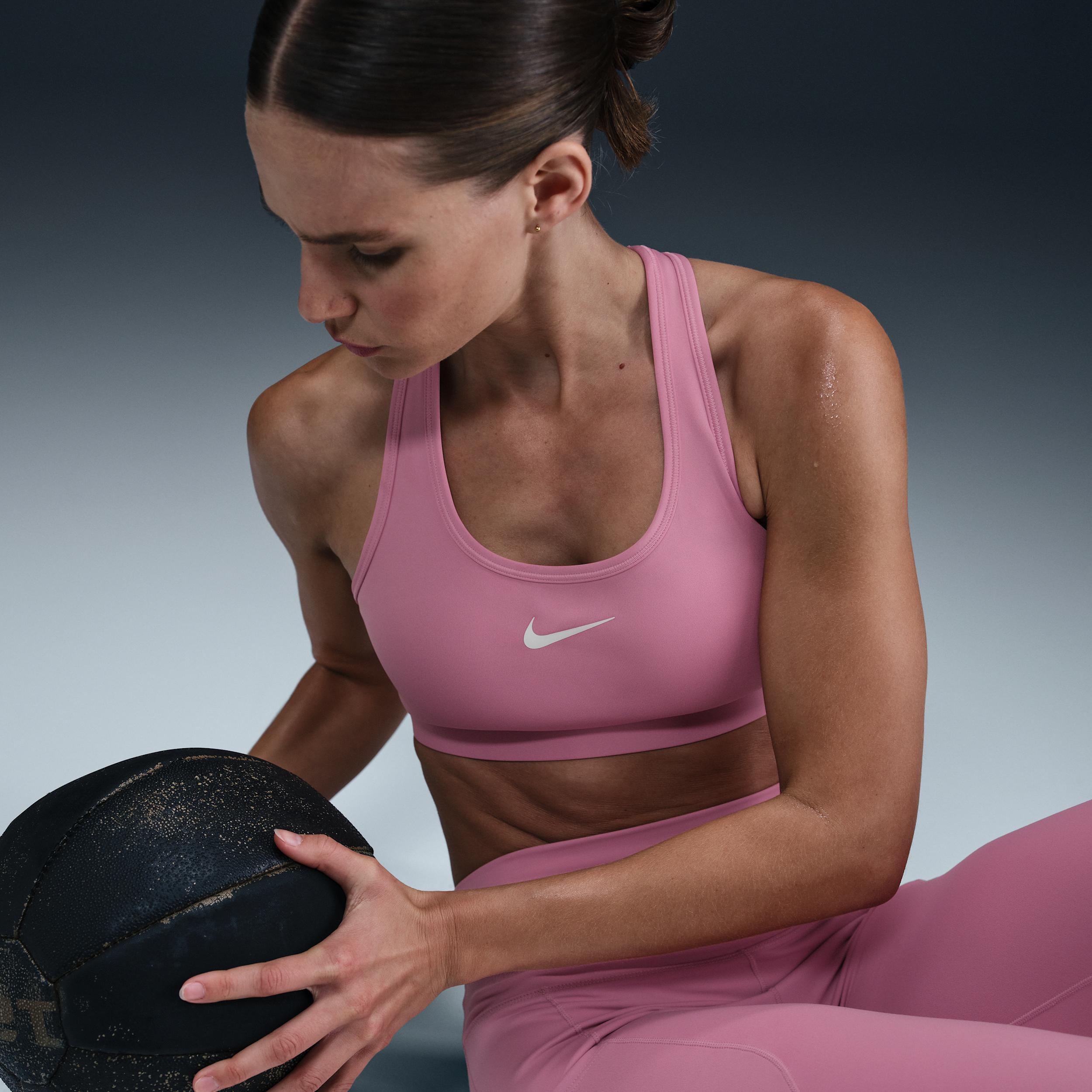 Nike Swoosh Medium Support Women's Padded Sports Bra Product Image