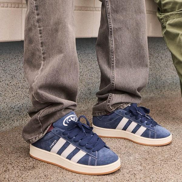 Mens adidas Campus '00s Athletic Shoe - Night / Cloud White / Off White Product Image