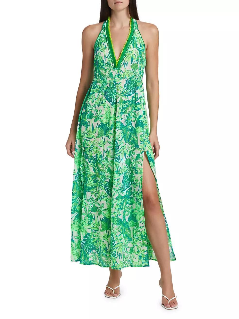 Nava Floral Racerback Maxi Dress Product Image