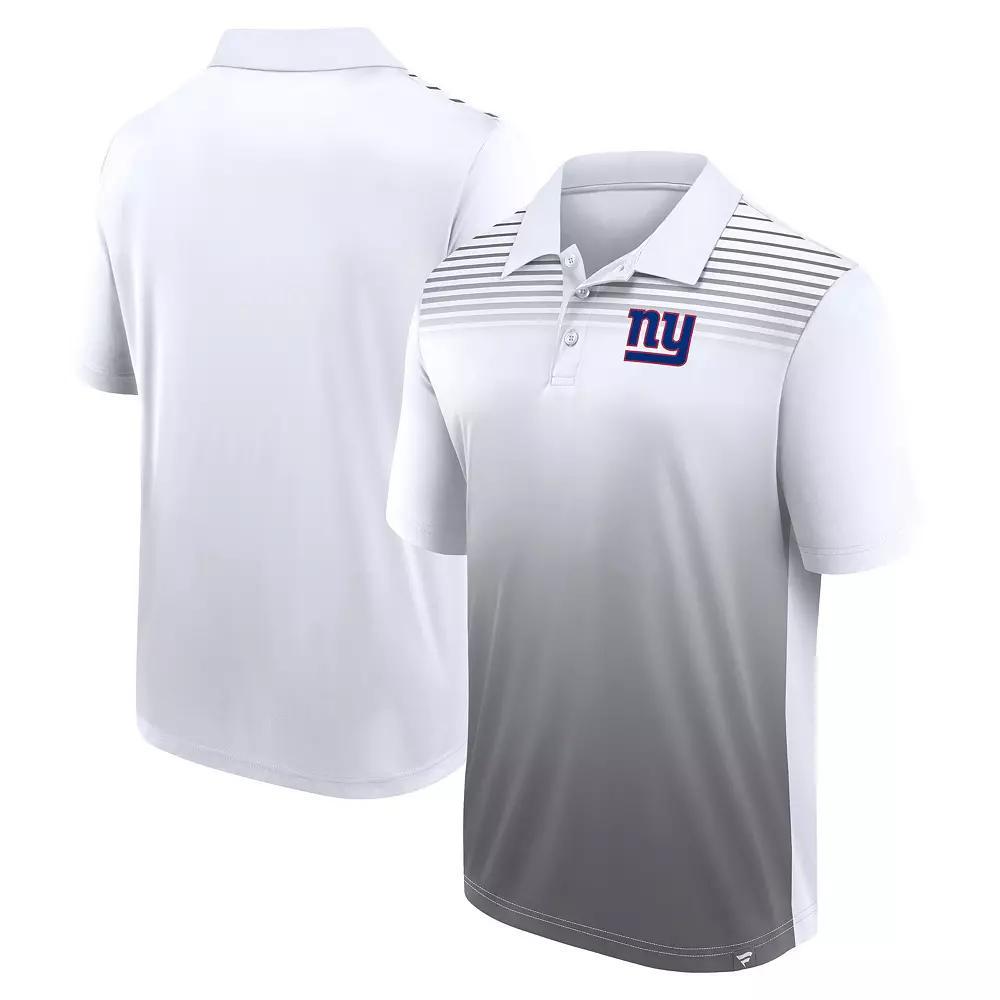 Men's White/Gray New York Giants Sandlot Game Polo, Size: Medium Product Image