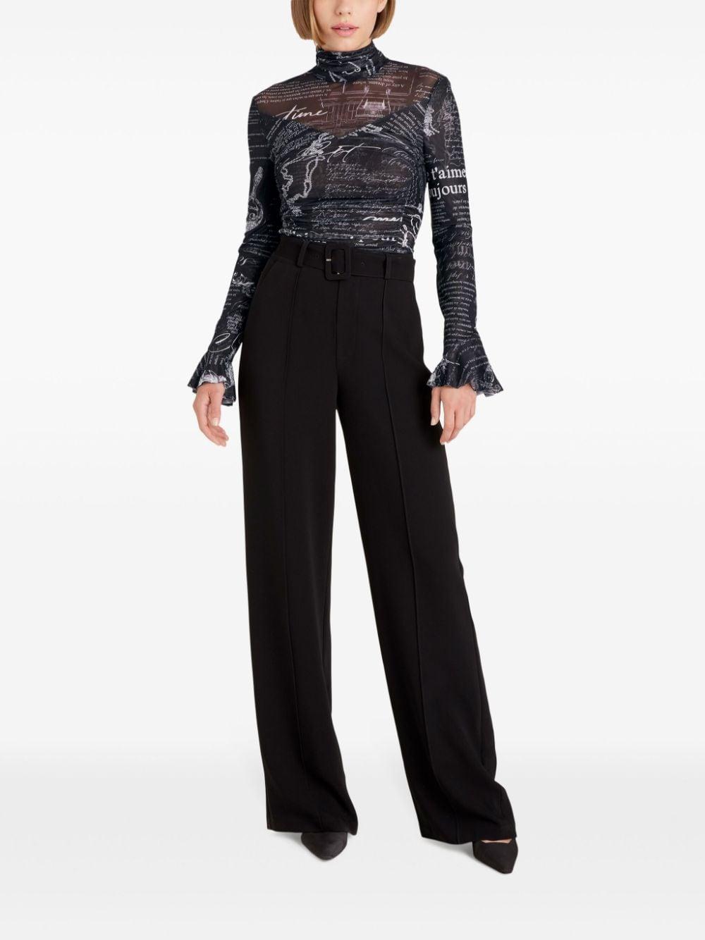 Lucy Top In Blackwhite Product Image