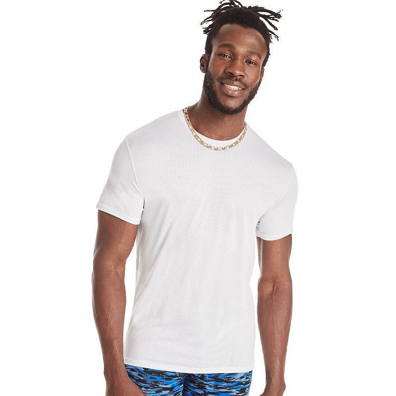 Hanes Ultimate Mens X-Temp Mesh Undershirt Pack, 4-Pack Assorted S Product Image