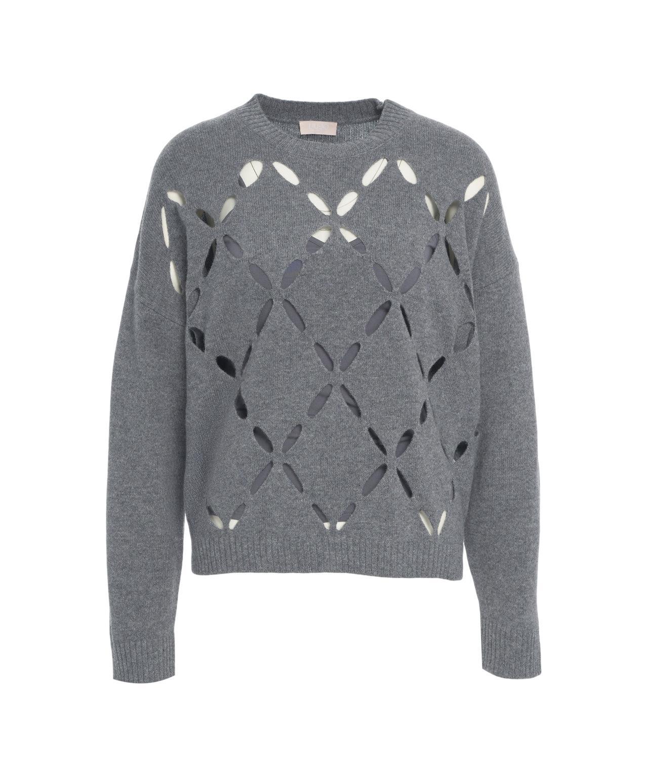 Sweater with cut-outs Product Image