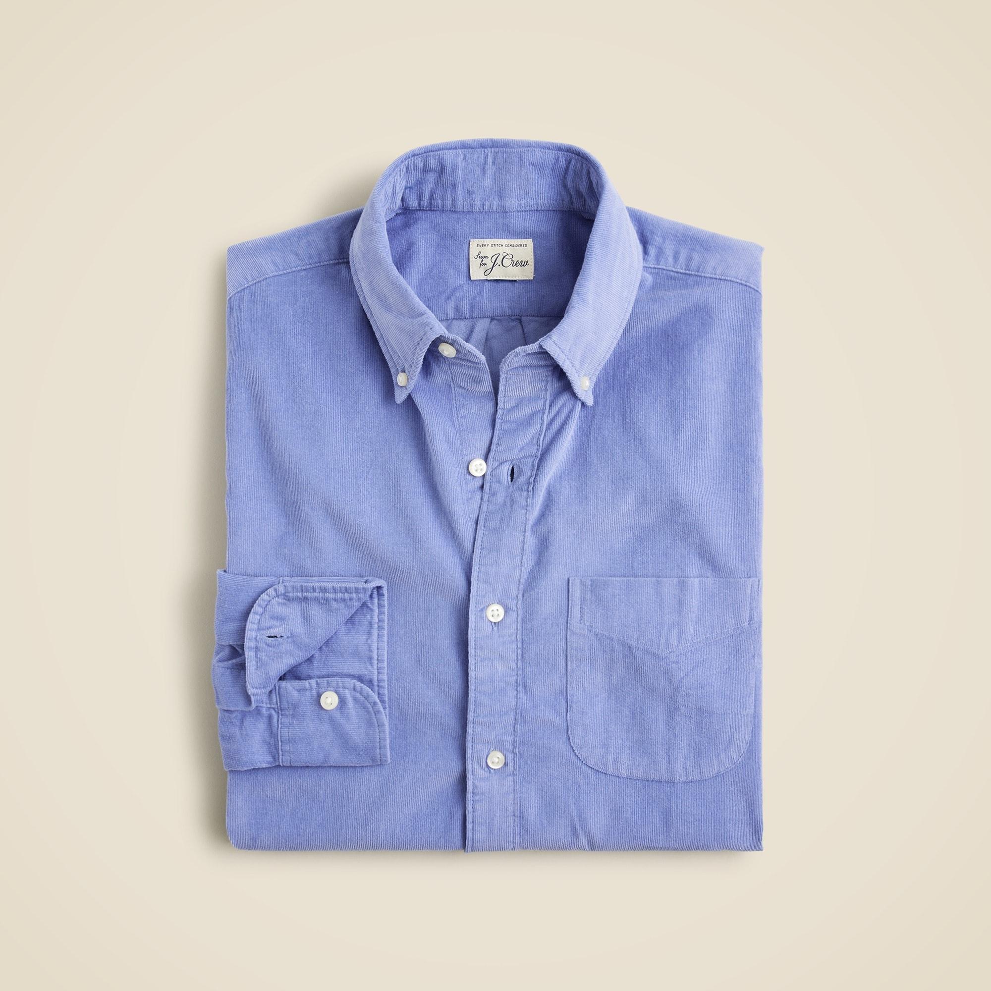 Fine-wale corduroy shirt Product Image