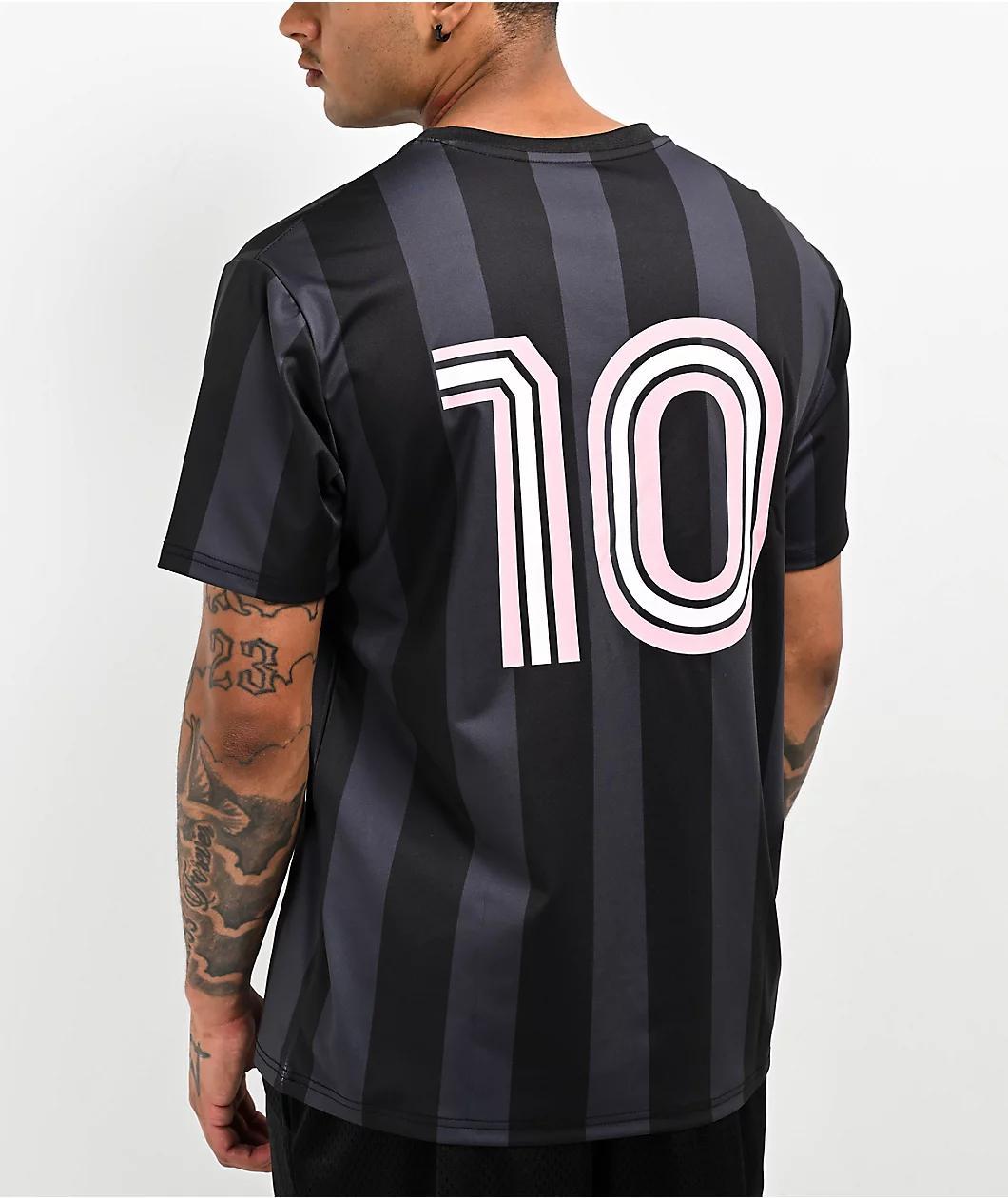 Messi Black Soccer T-Shirt Product Image
