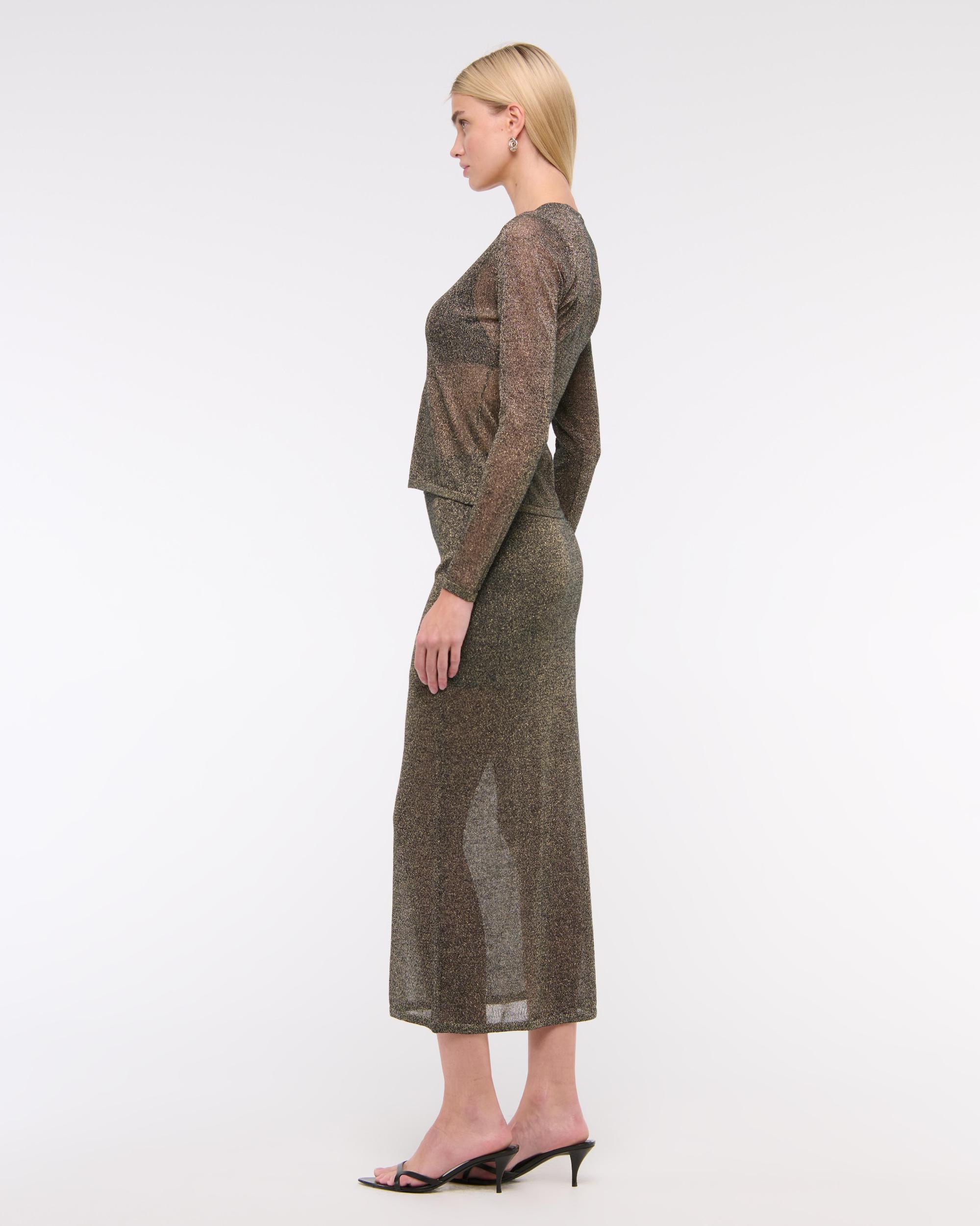 Sweater Maxi Skirt Product Image
