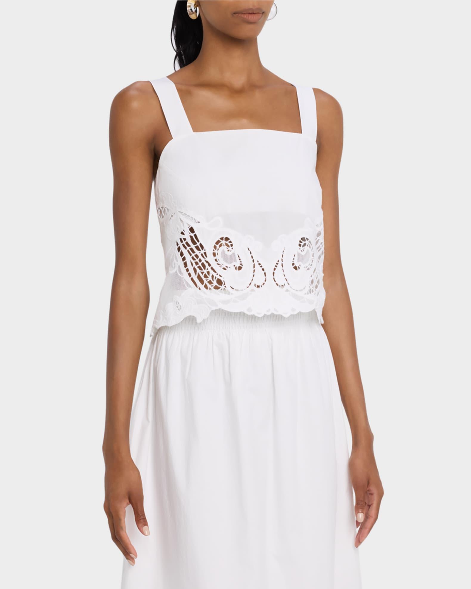 Clem Lace Crop Top Product Image