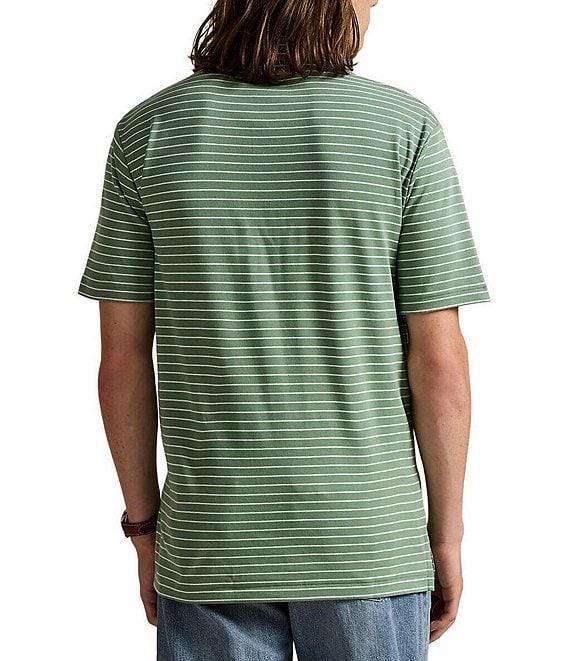 Polo Ralph Lauren Big & Tall Classic Fit Soft Cotton Stripe Short Sleeve Polo Shirt Product Image