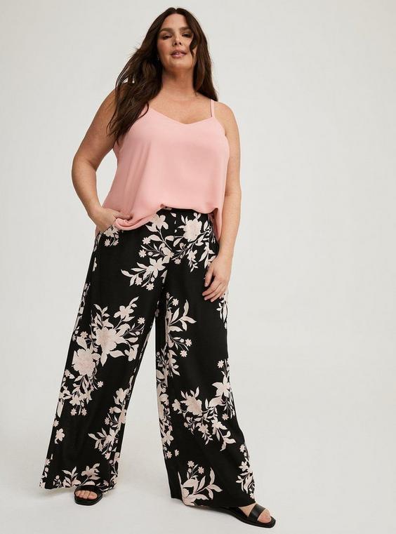 Pull-On Wide Leg Pant Product Image