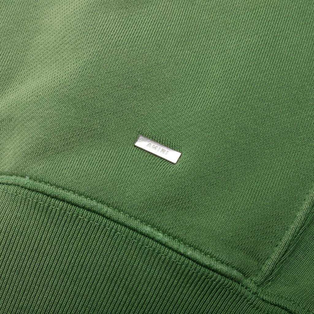 Track Cut Off Crewneck - Green Male Product Image