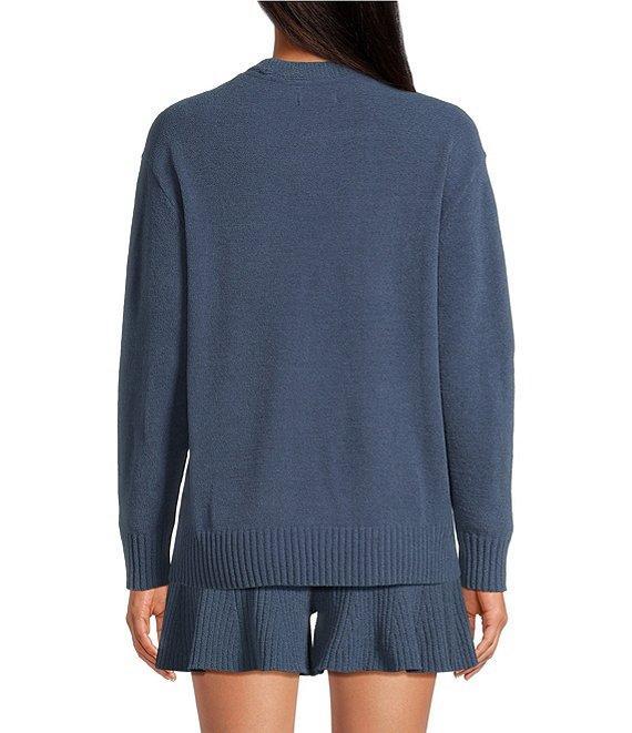 UGG Riz CozyKnit Lite Long Sleeve Crew Neck Coordinating Lounge Top Product Image