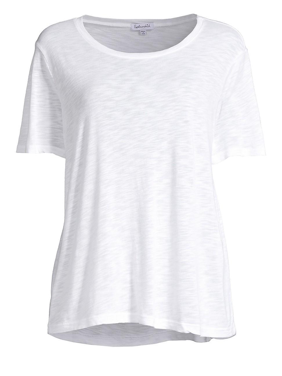Womens Loose-Fit Crewneck Tee Product Image
