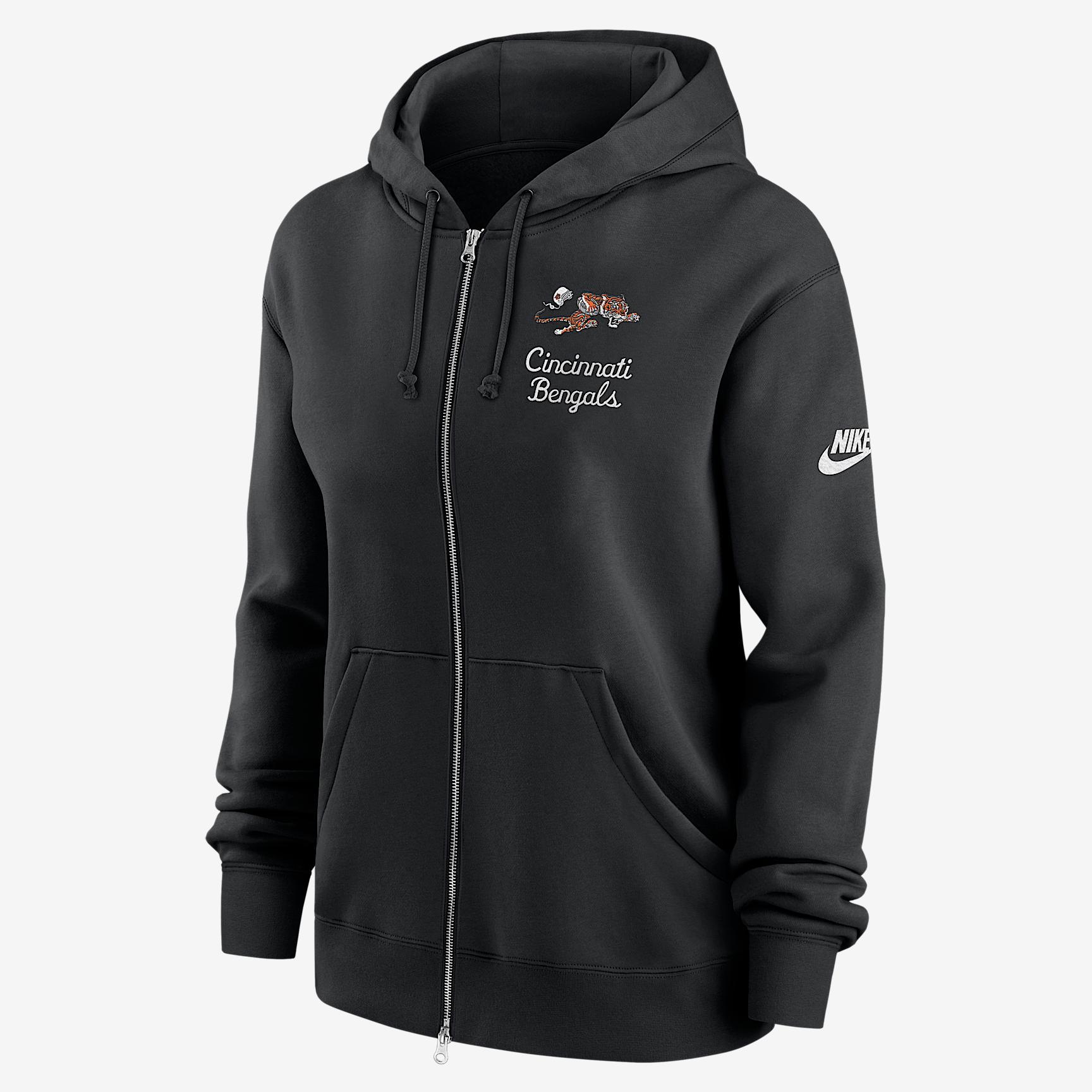 Miami Dolphins Phoenix Rewind Nike Women's NFL Full-Zip Hoodie Product Image