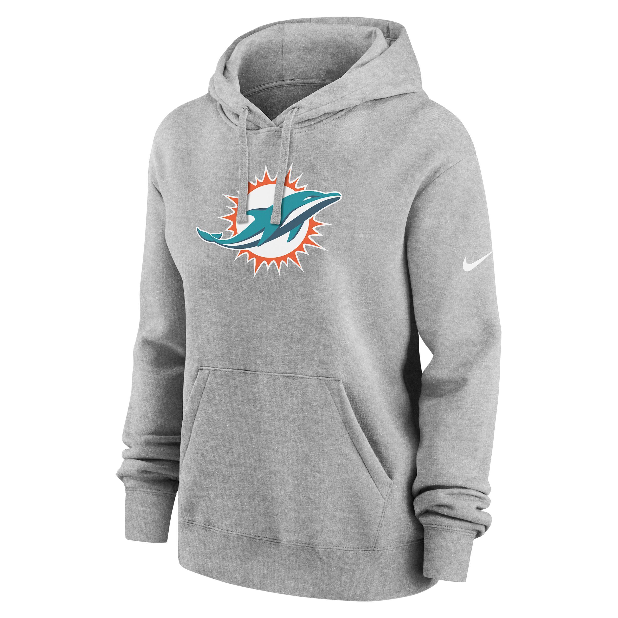 Miami Dolphins Club Women's Nike NFL Pullover Hoodie Product Image