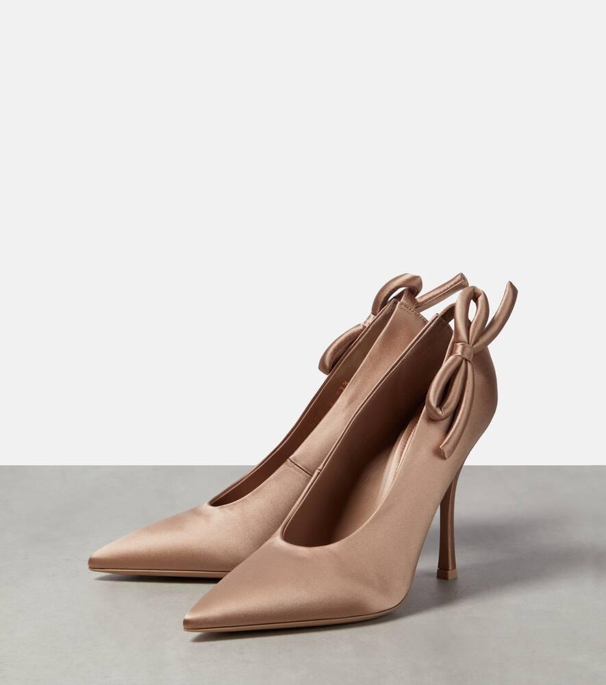 VALENTINO GARAVANI Nite Out 110 Satin Pump In Pink Product Image