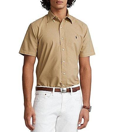 Polo Ralph Lauren Short Sleeve Oxford Shirt Product Image