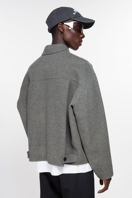 Wool zipper jacket Product Image