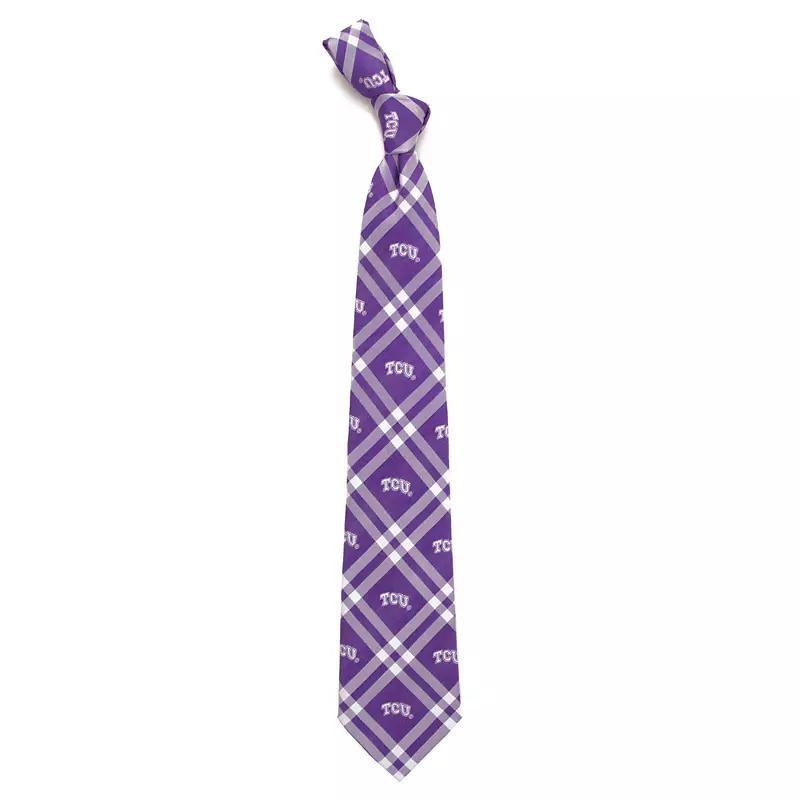 Men's Wisconsin Badgers Gingham Tie, Team Product Image
