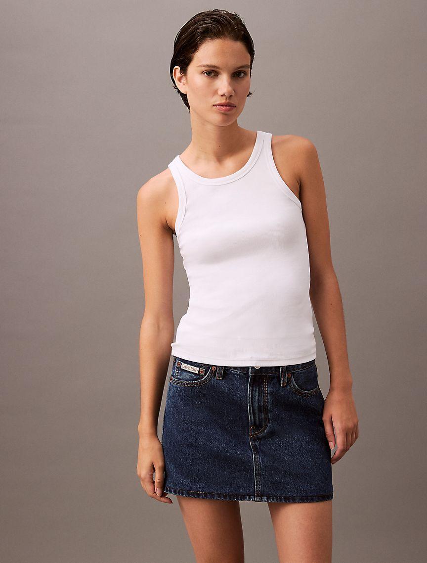 Cotton Contour Rib Tank Product Image