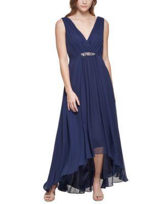 Eliza J Womens Embellished High-Low Gown Product Image