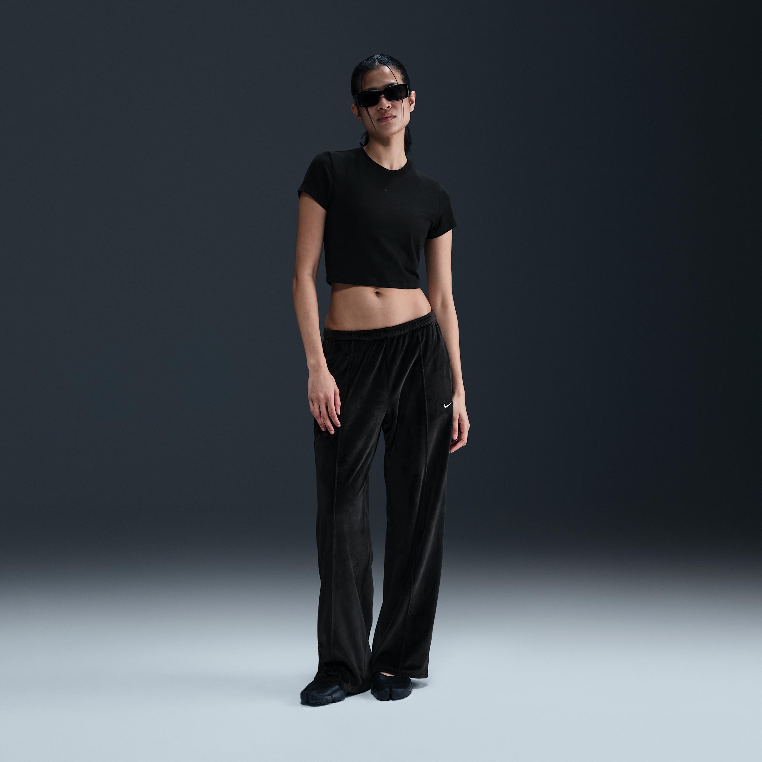 Women's Nike Sportswear Chill Knit Cropped T-Shirt Product Image
