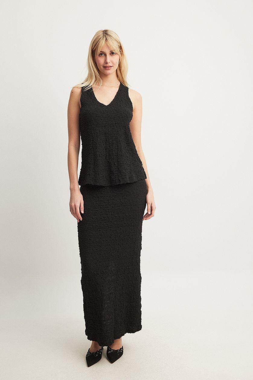 Structured Sleeveless Top Product Image