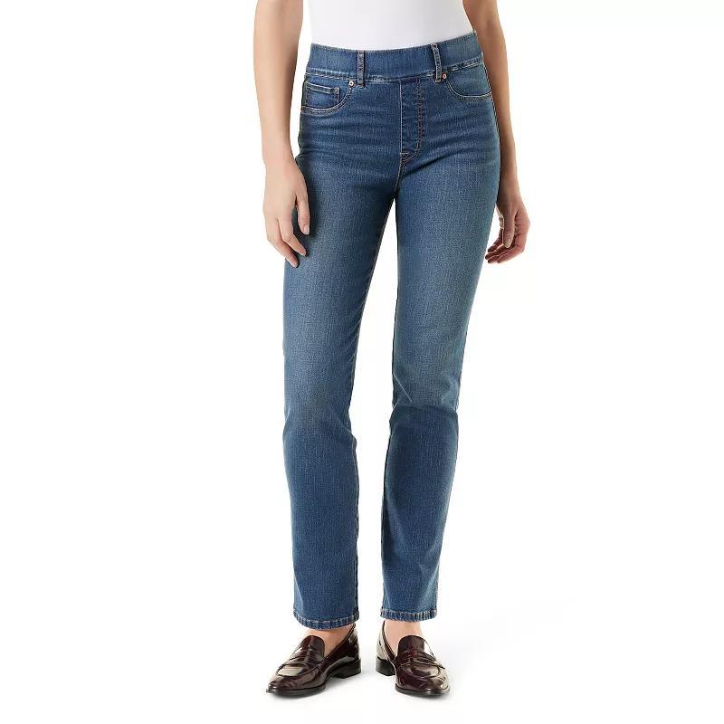 Womens Gloria Vanderbilt Shape Effect Straight Jeans Product Image