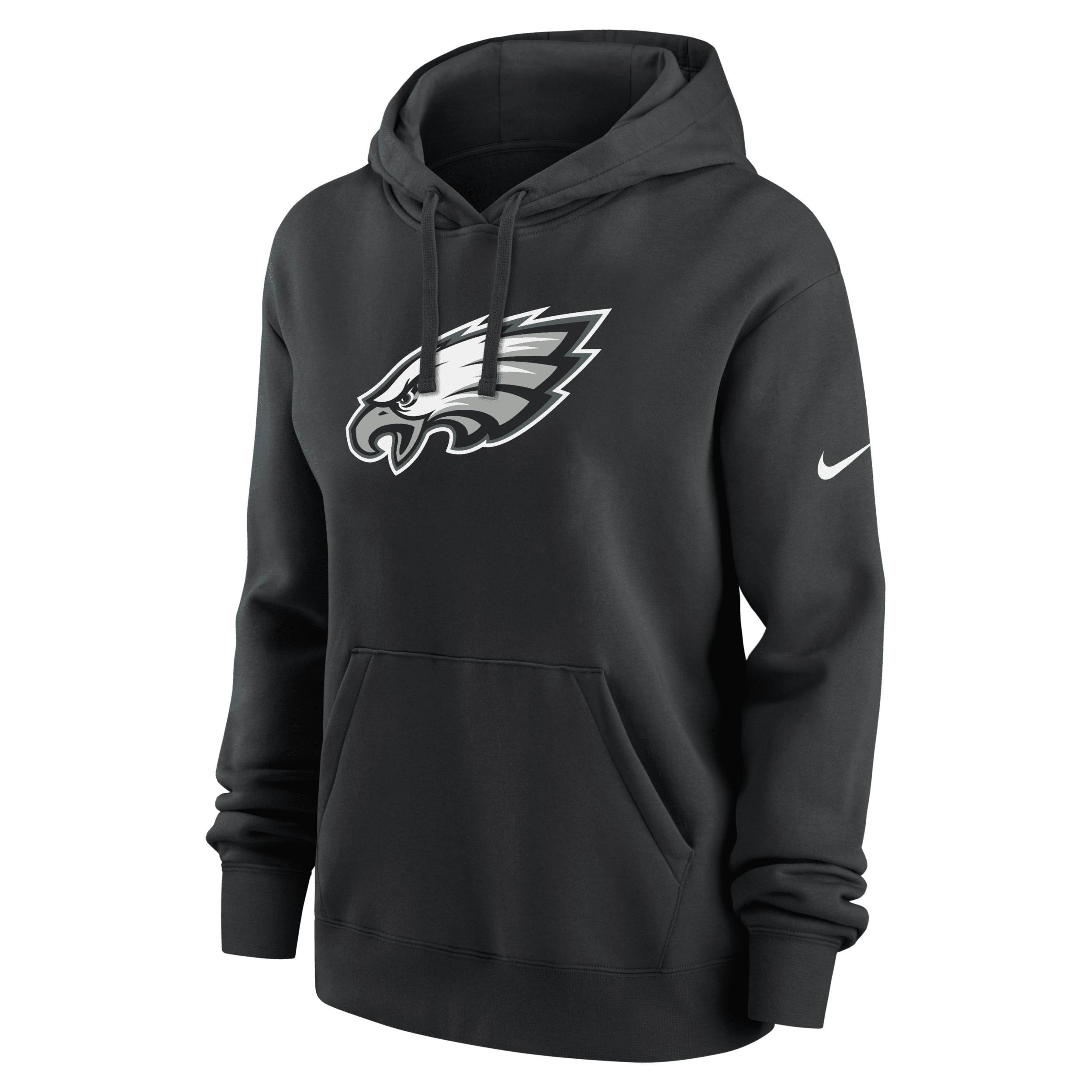 Womens Nike Powder Blue Los Angeles Chargers Wordmark Club Fleece Pullover Hoodie Product Image