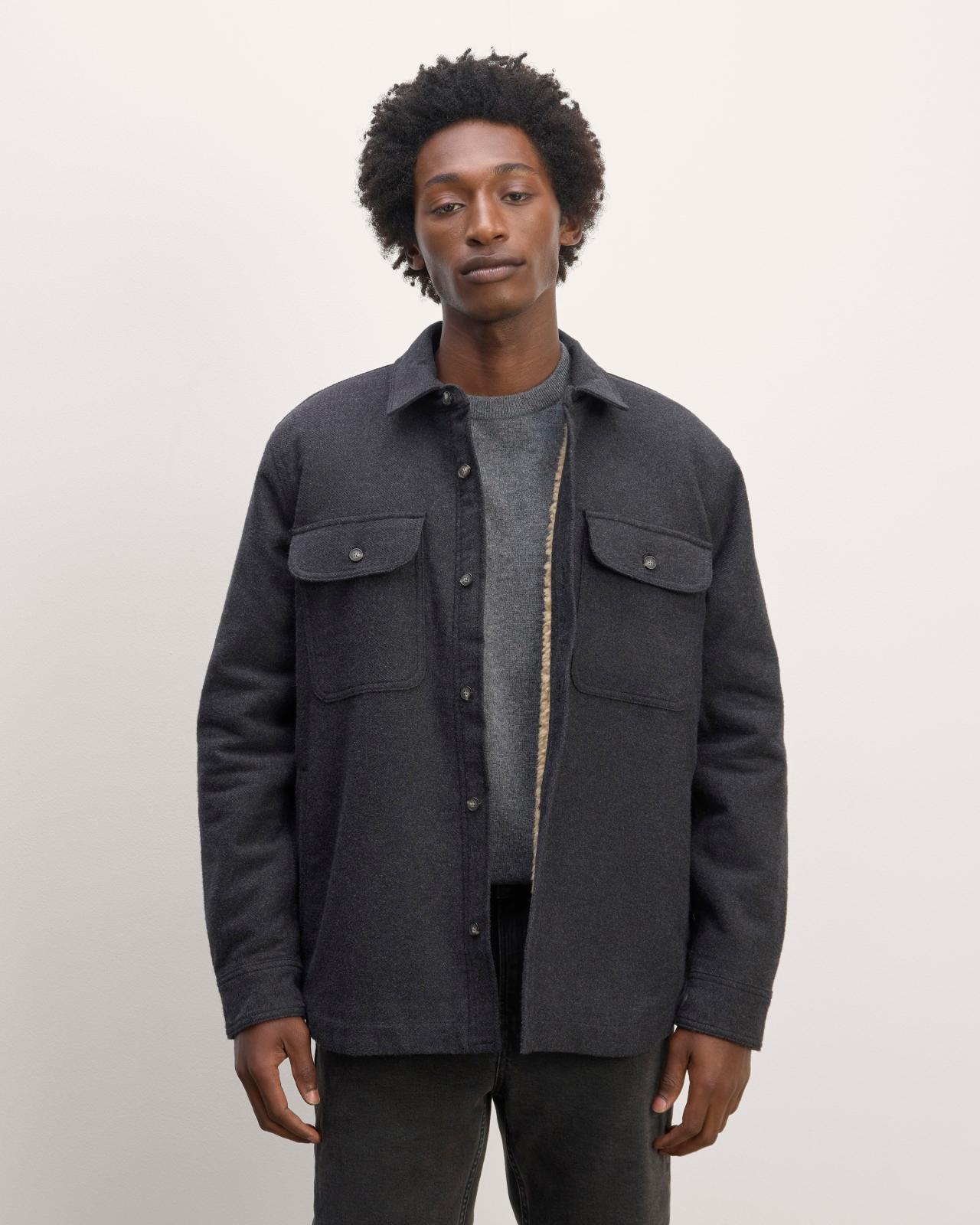The ReNew Fleece-Lined Heavyweight Overshirt Product Image