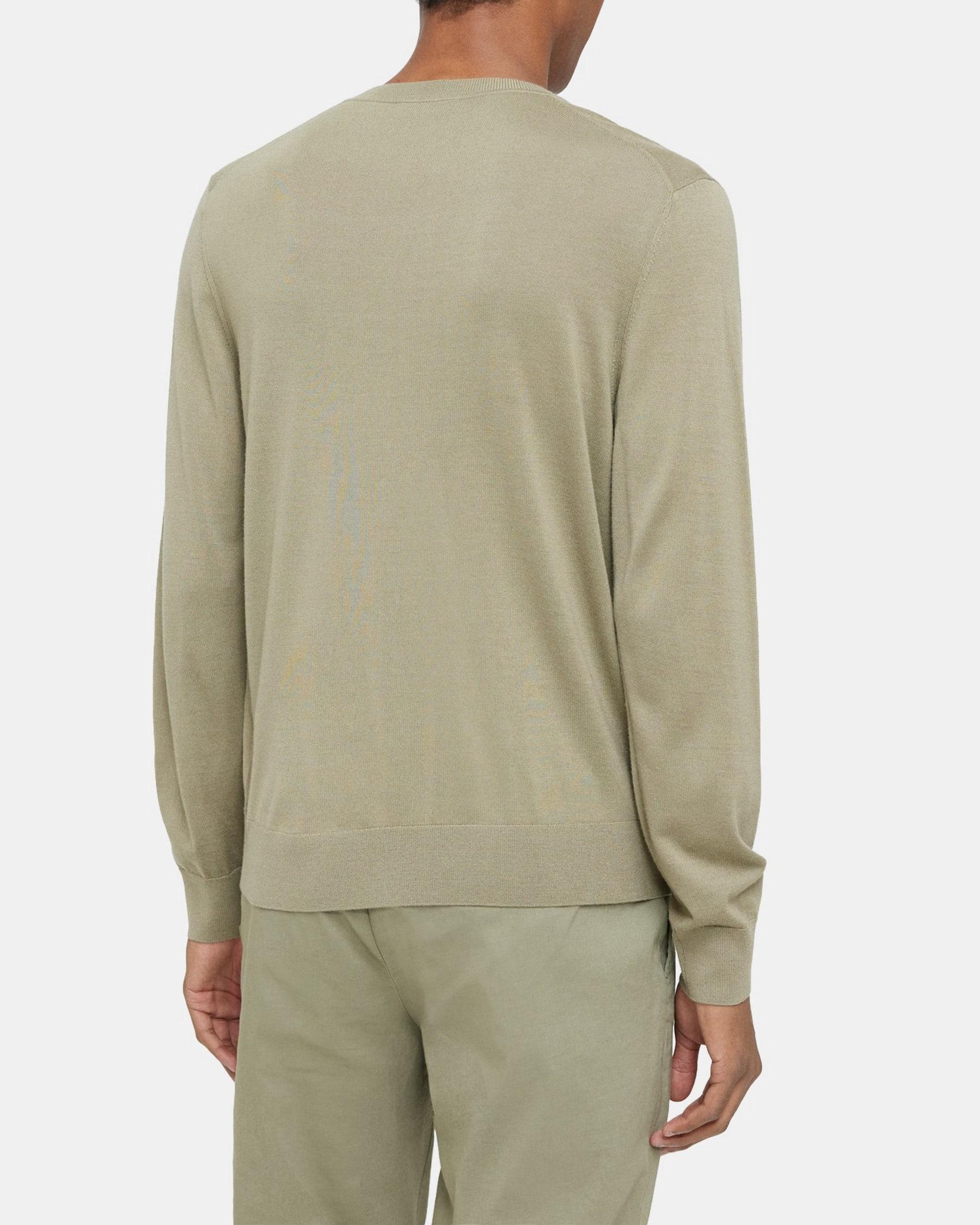 Crewneck Sweater in Merino Wool Product Image