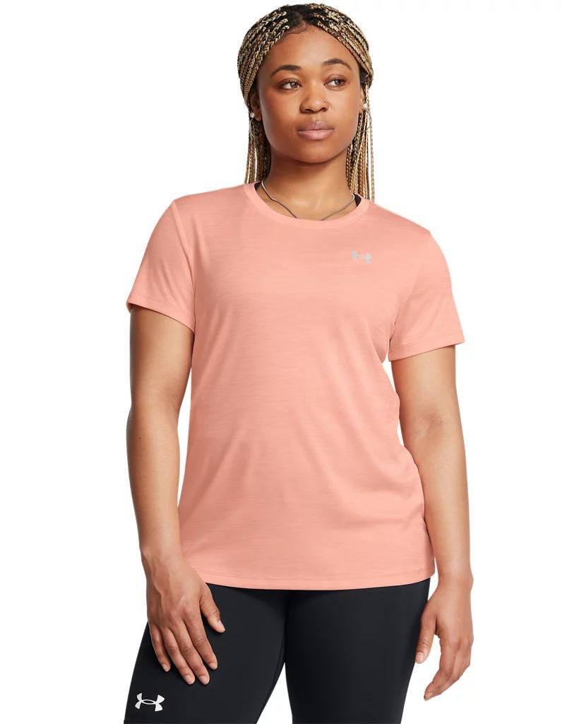 UA Tech Twist Womens Short Sleeve Product Image