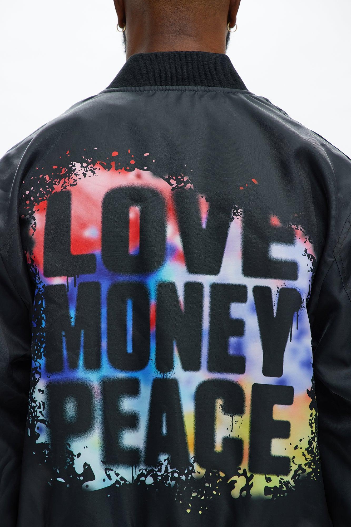 Cropped Urban Bomber Jacket - Black Product Image