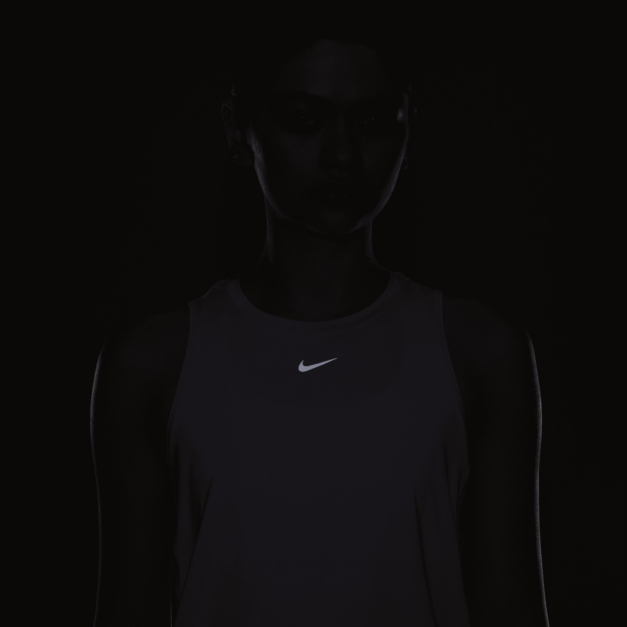 Women's Nike One Dri-FIT Classic Tank Top, Size: XXL, White Product Image