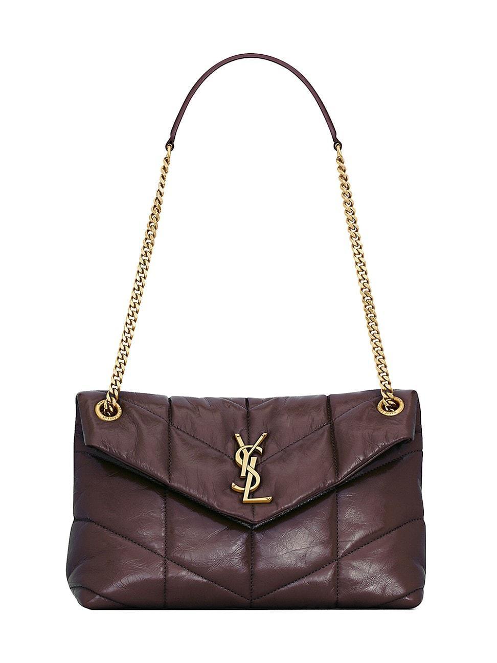 Womens Puffer Small Shoulder Bag in Nappa Leather Product Image